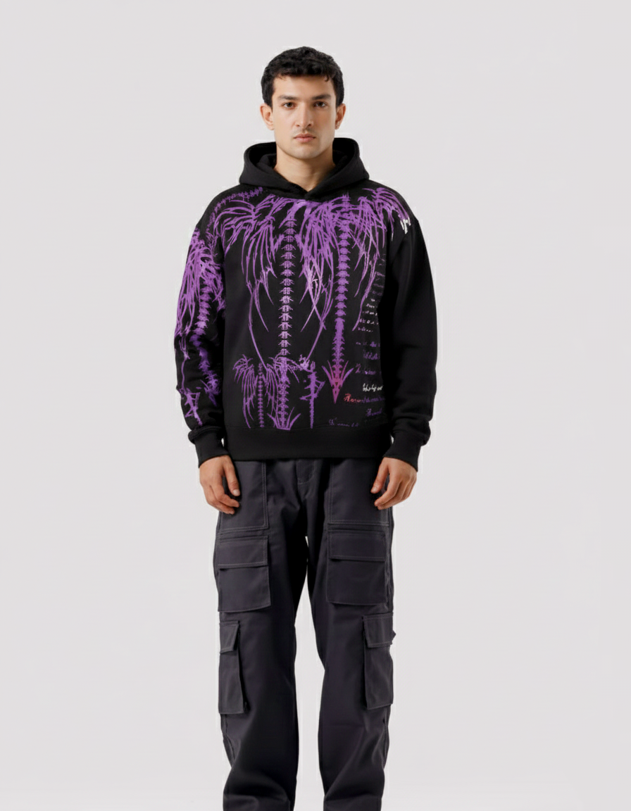 THE VENOM SPINE OVERSIZED HOODIE