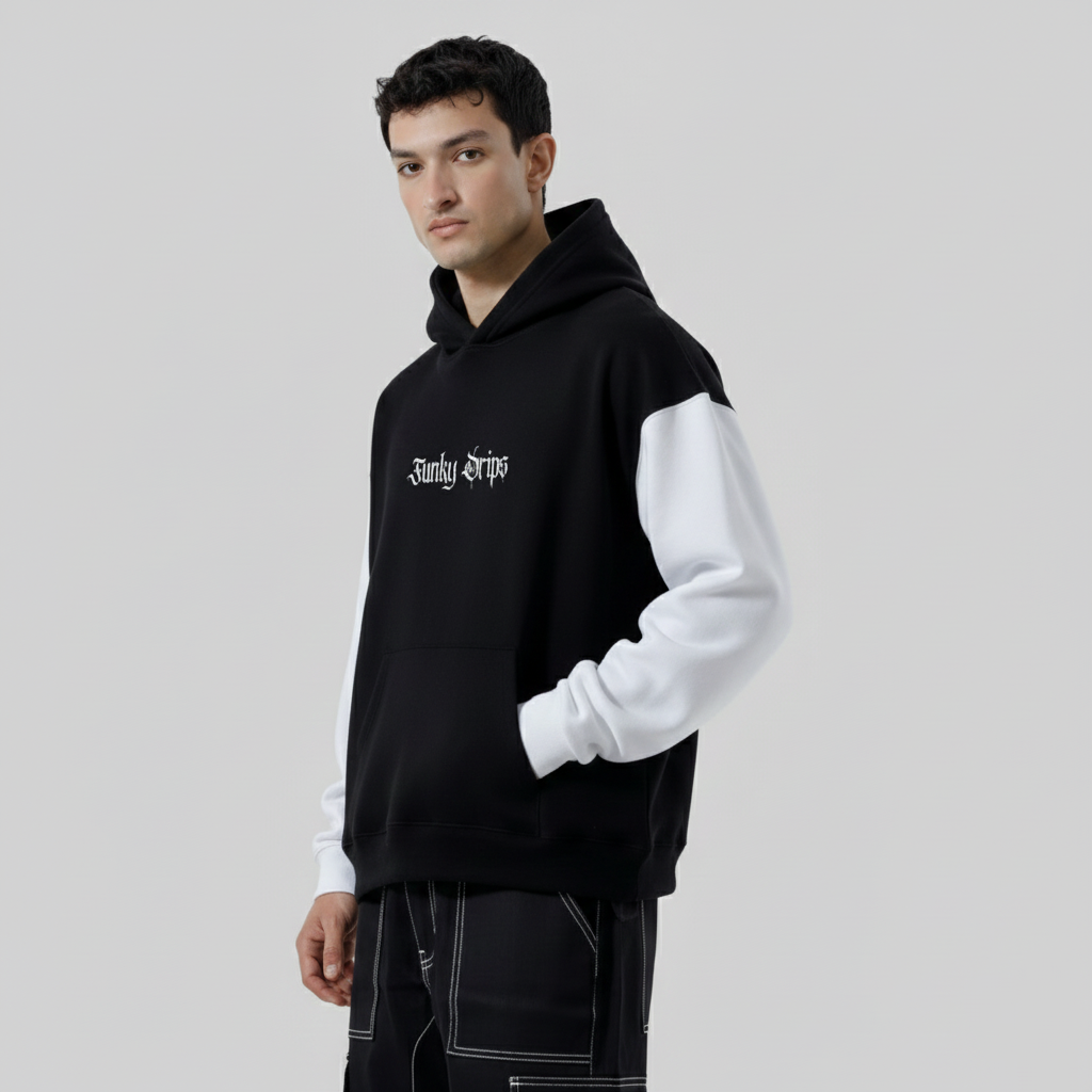 Oversized hoodie back printed