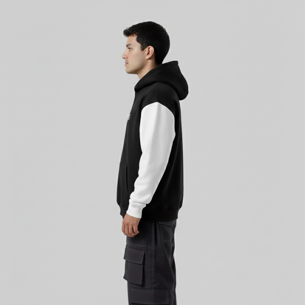 Oversized hoodie back printed